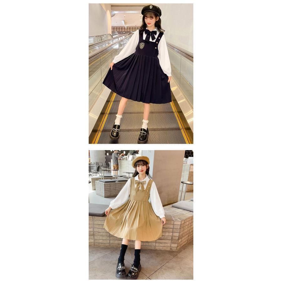キッズフォーマル 160センチ　ワンピーススーツ　女の子 DECORA PINKY'S 卒業式 小学校 女子 スーツ 小学生 140 150 160