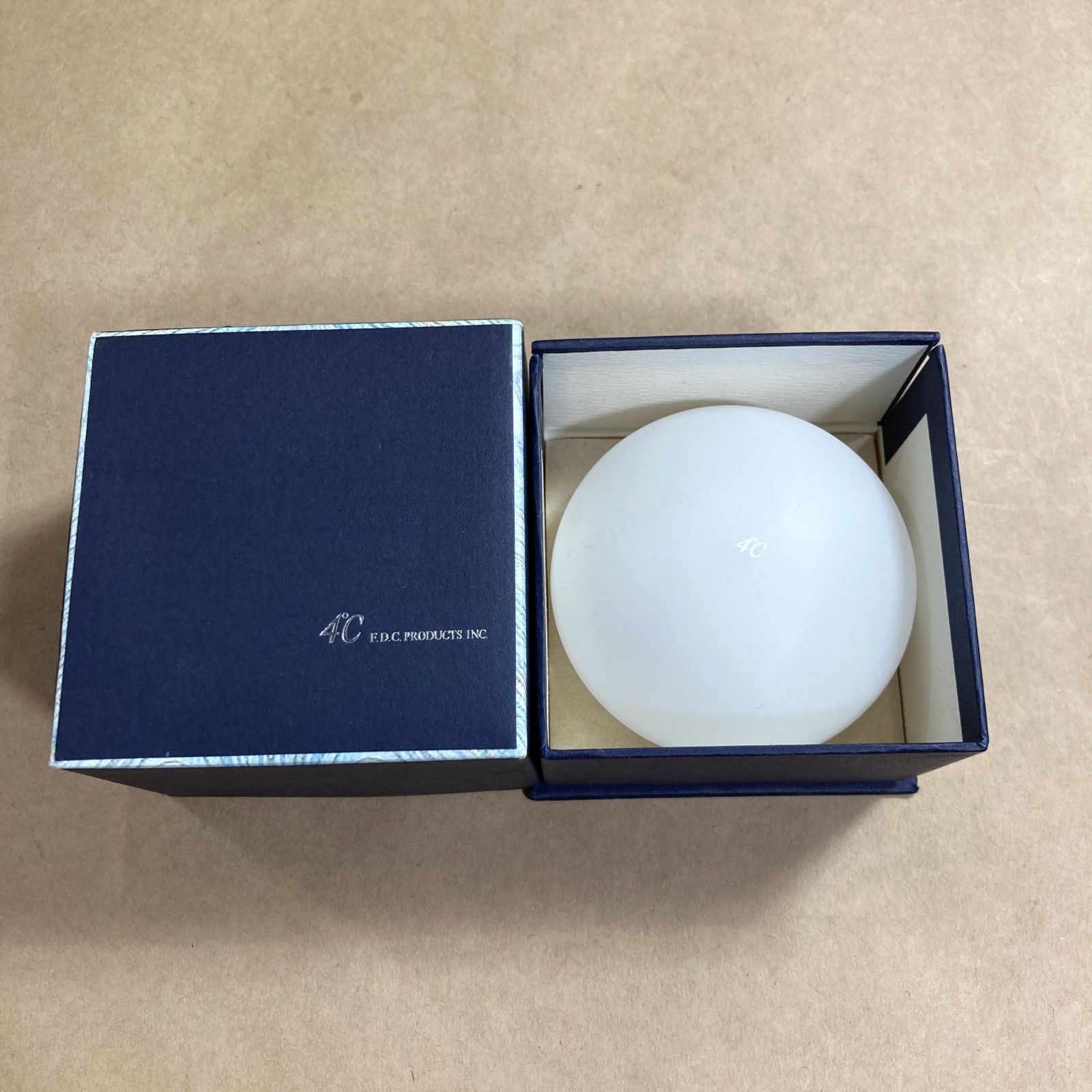 ☆ 4℃ ヨンドシー ピアス K14WG刻印 14金 ホワイトゴールド チェーン 