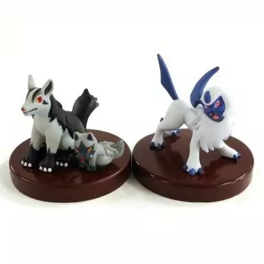 中古】トレーディングフィギュア ポチエナ＆グラエナ＆アブソル