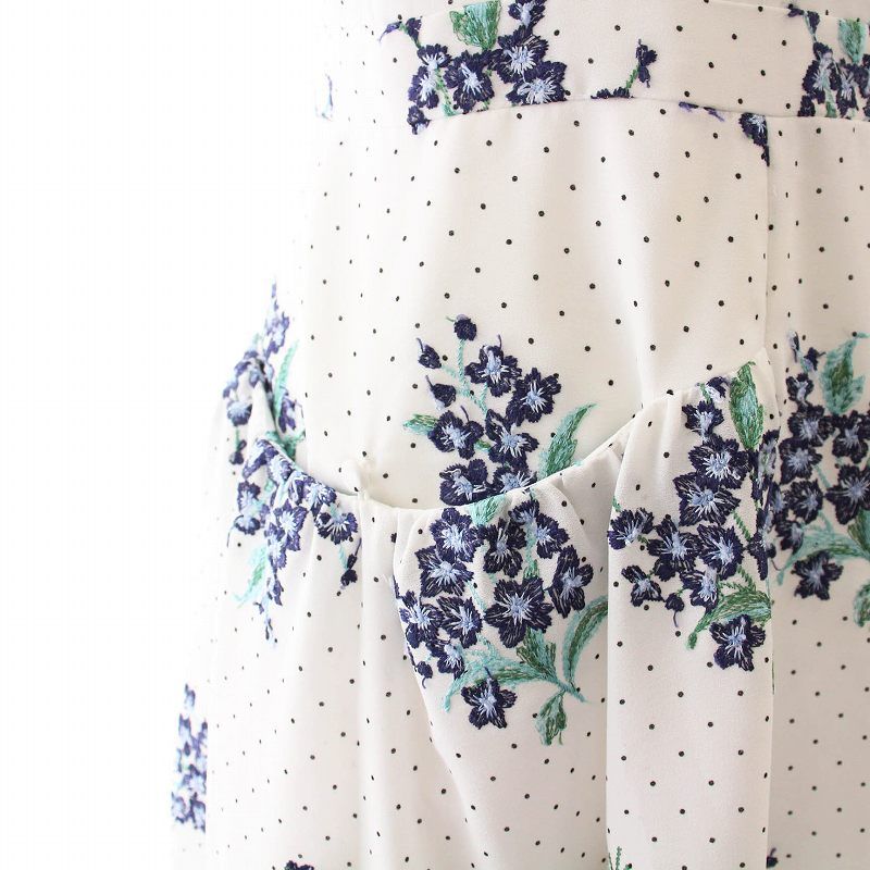 トッカ TOCCA 24SS DANCING RAIN ドレス ワンピース ノースリーブ ひざ
