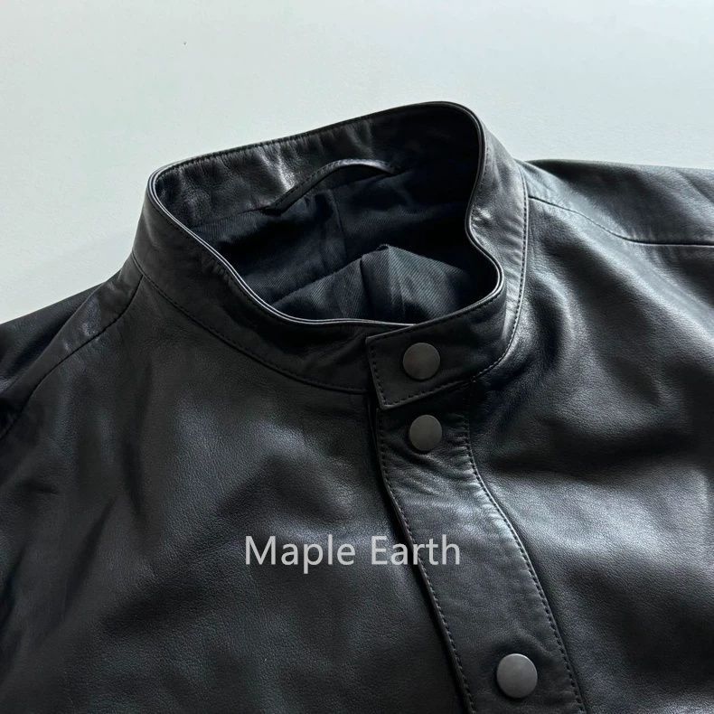 Lemaire】2024SS モーターサイクル ライダースジャケット 黒