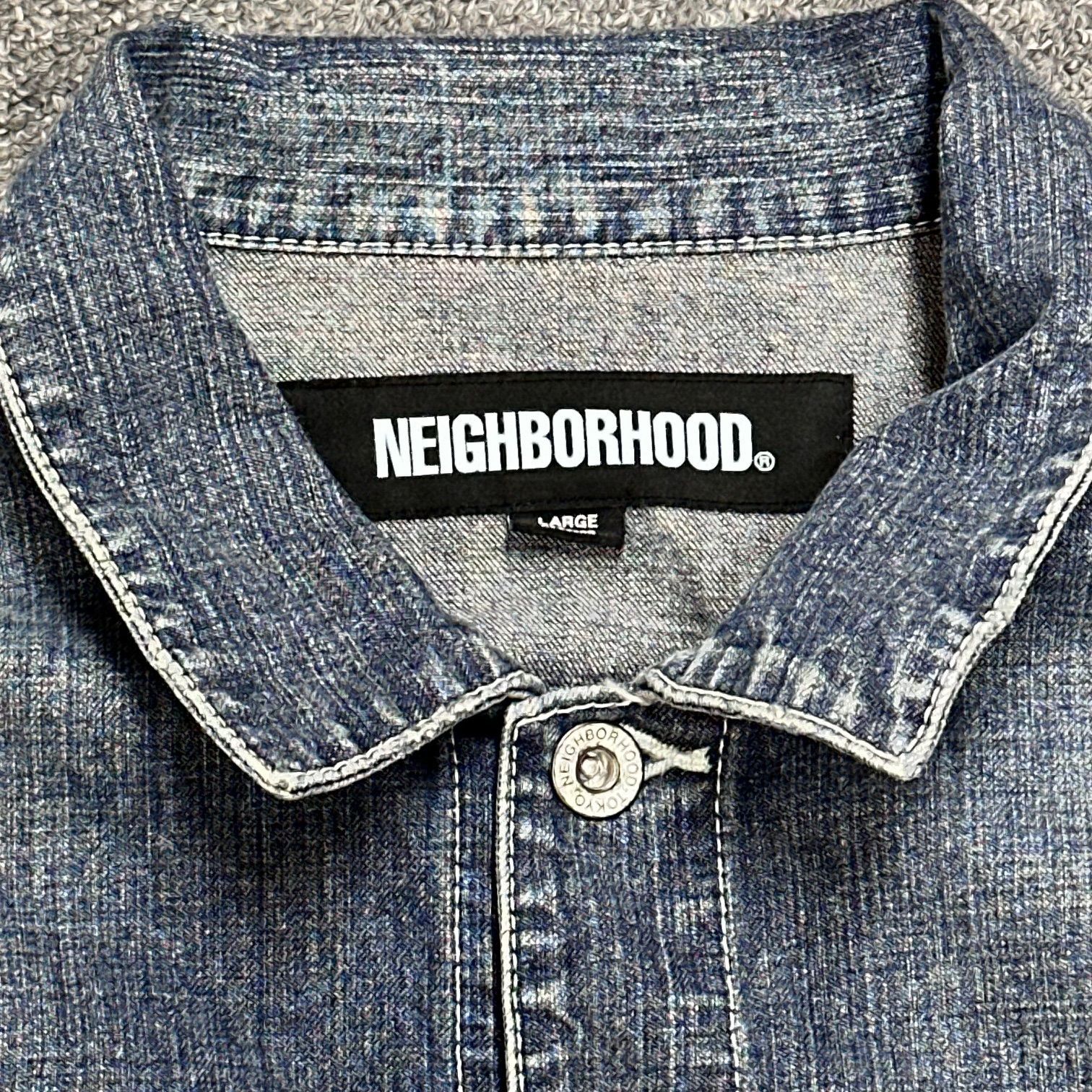 参考上代50600円 NEIGHBORHOOD 24AW WASHED COVERALL JACKET