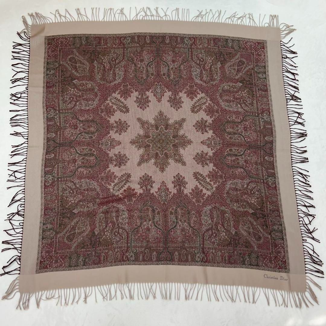 美品】 エルメス カレ ジェアン 140 カシシル TABRIZ パープル