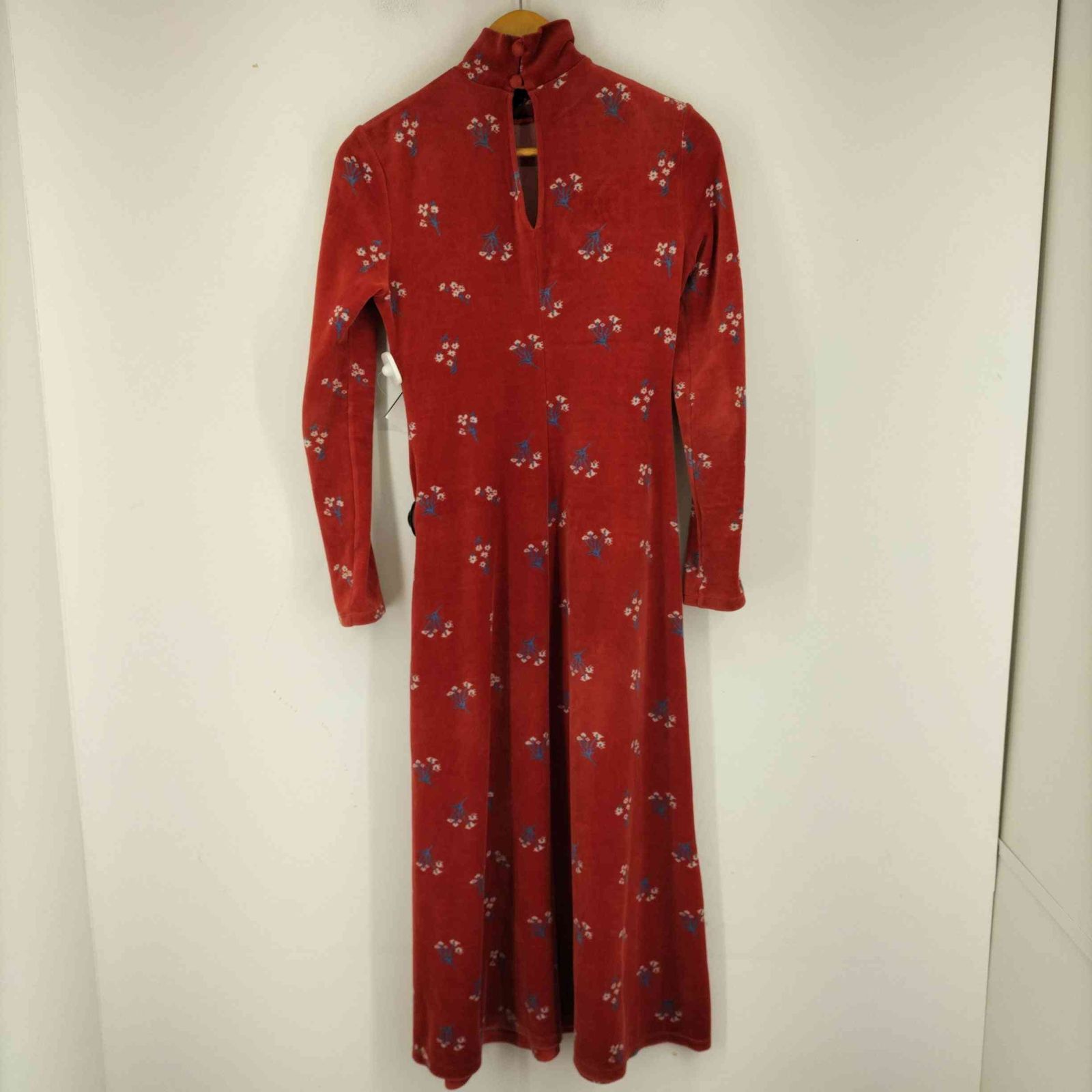 マメクロゴウチ Mame Kurogouchi 22AW Floral Velour Jacquard