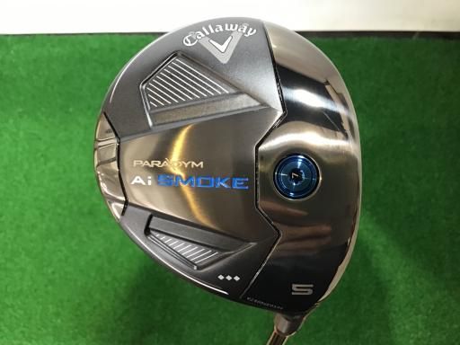 キャロウェイ PARADYM Ai SMOKE ◆◆◆ 5W フェアウェイウッド FW 純正特注シャフト フレックスS メンズ 男性用 右利き 右用 Bランク ゴルフクラブ