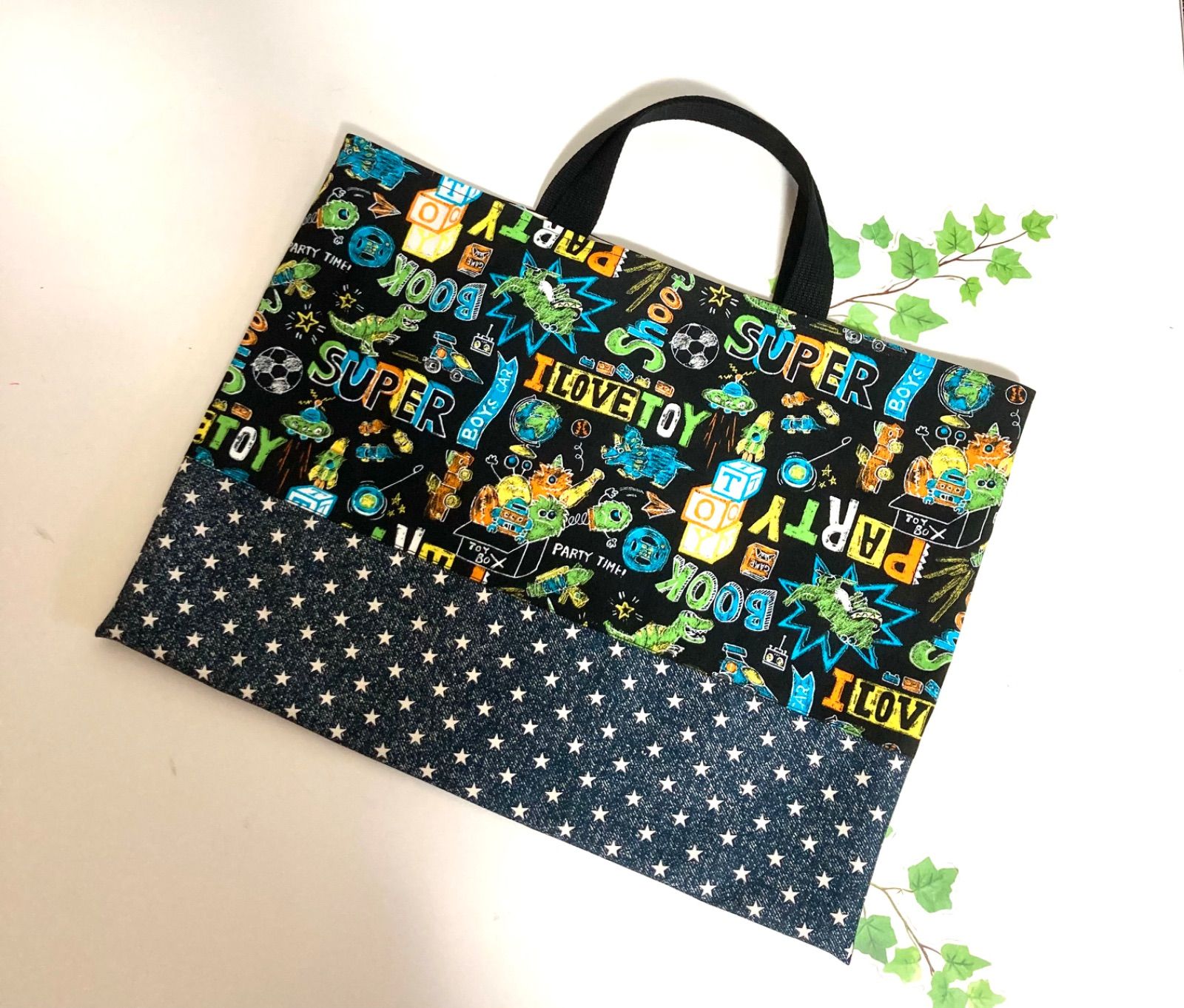 No.100 ハンドメイド♡レッスンバッグ・巾着袋セット - メルカリ