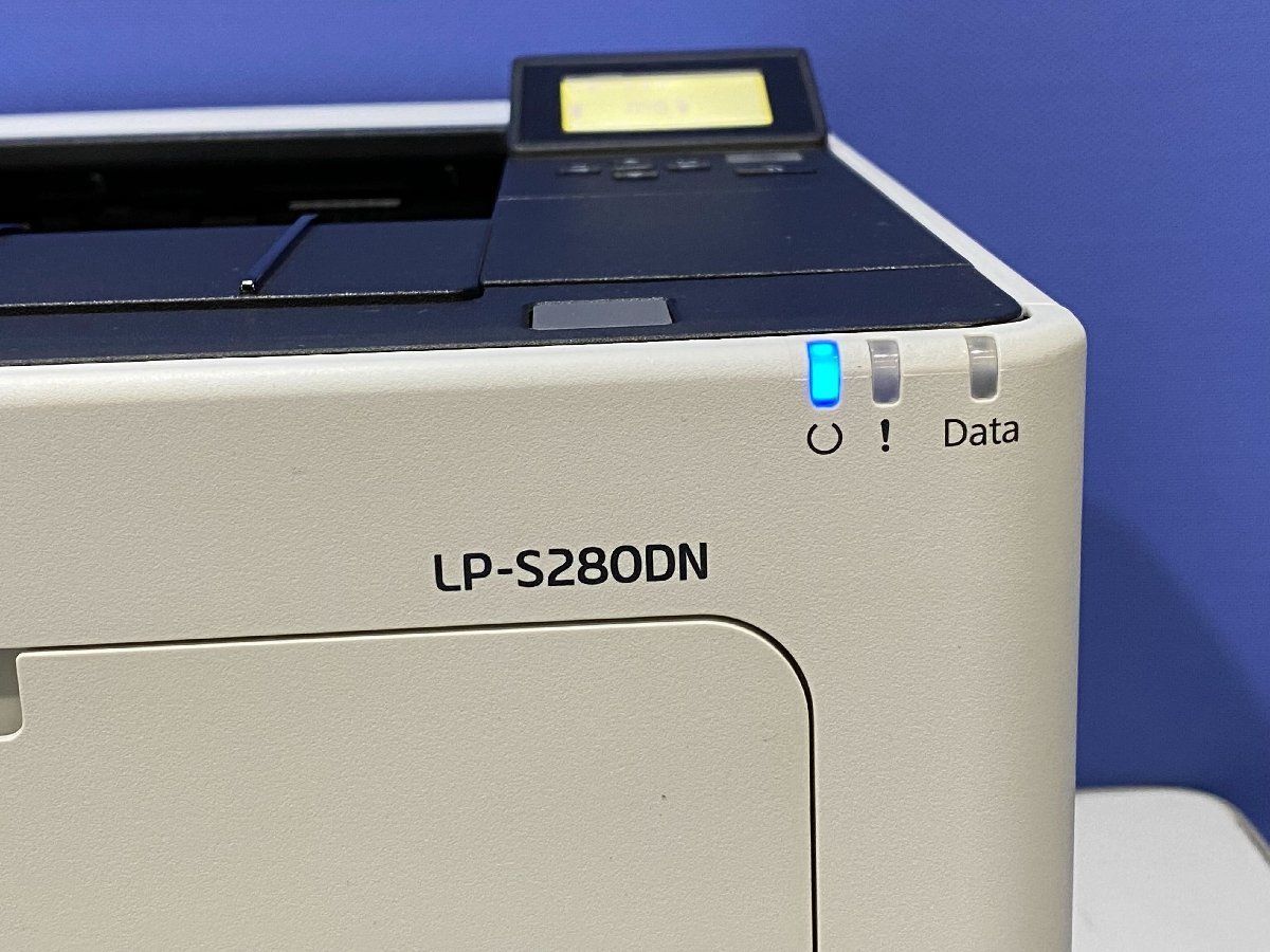 現行モデル！】EPSON LP-S280DN A4モノクロレーザープリンタ 動作良好