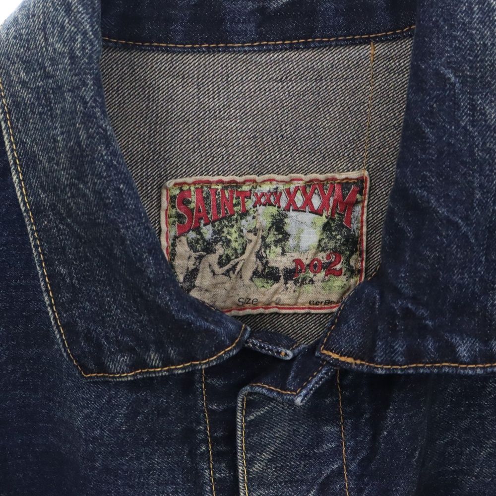 セントマイケル 24SS ベルベルジンコラボFIRST DENIM JACKET セントマイケル 24SS ベルベルジンコラボデニムジャケット FIRST