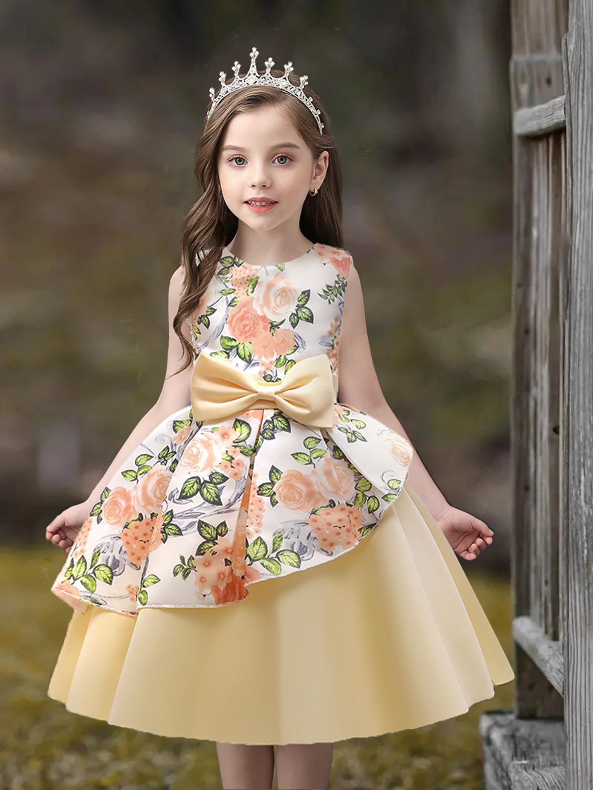 超激得，2025 ドレス 子供 発表会 子供ドレス キッズドレス ワンピース パーティードレス キッズ 結婚式 発表会 入園式 七五三 ワンピースドレス ジュニアドレス お呼ばれ 撮影 120cm 130cm 140cm jinming28 ドレス