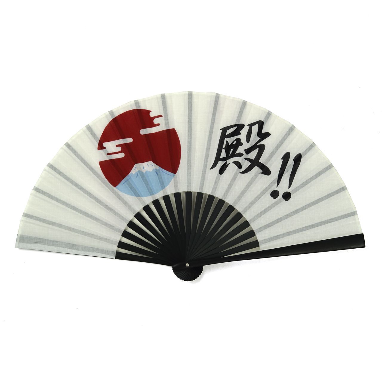 木製 扇子 漢字装飾 飾り京扇子 舞扇子タイプ 朝顔/萩 Xe107 - itotsune