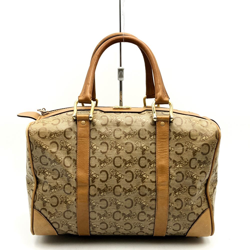 CELINE セリーヌ Cマカダム柄 セルキー ビンテージ ボストンバッグ CELINE セリーヌ Cマカダム柄 セルキー ビンテージ ボストンバッグ