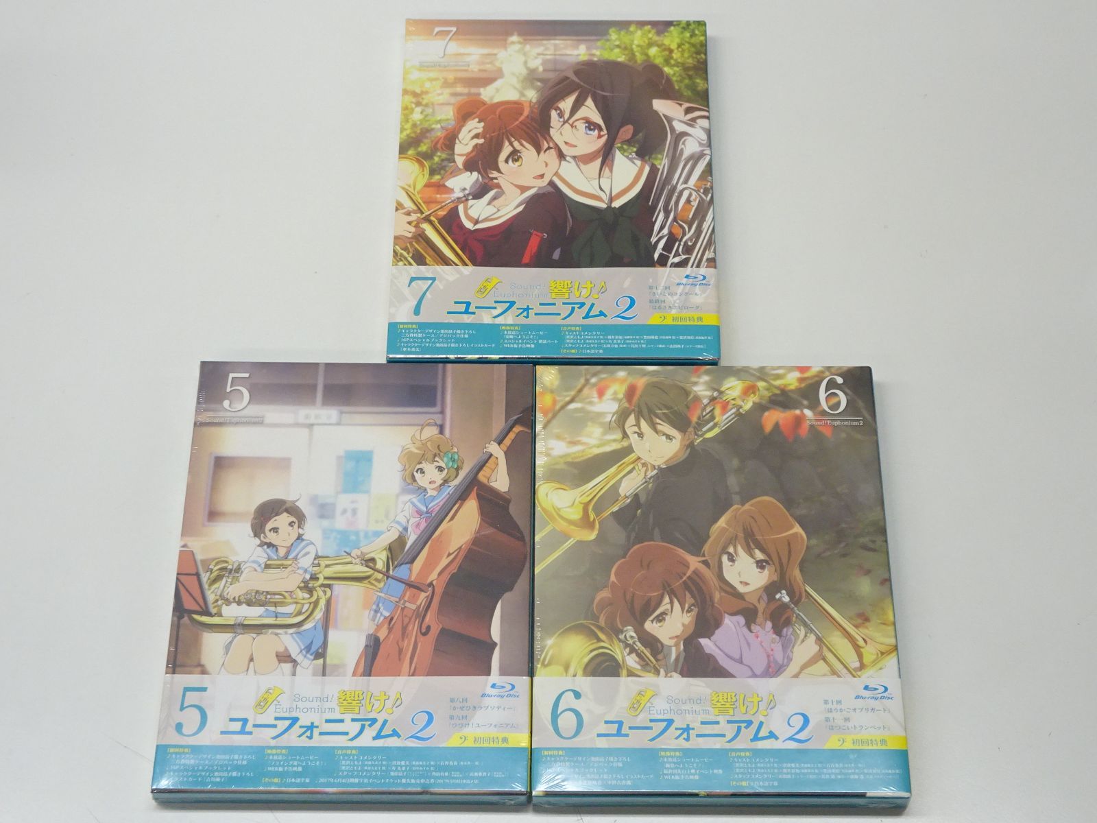 響け！ユーフォニアム Ⅱ Ⅲ Blu-ray 全20巻 初回版 カードなし Blu