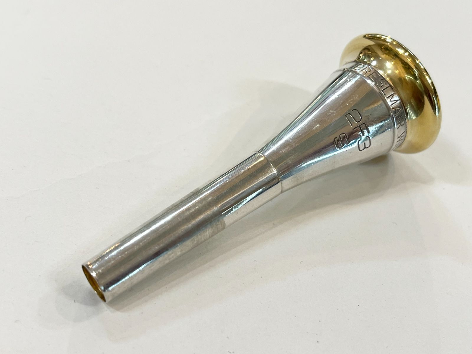 ブレゼルマイヤー ホルンマウスピース ２F３ S リムインナーGP 西巣鴨
