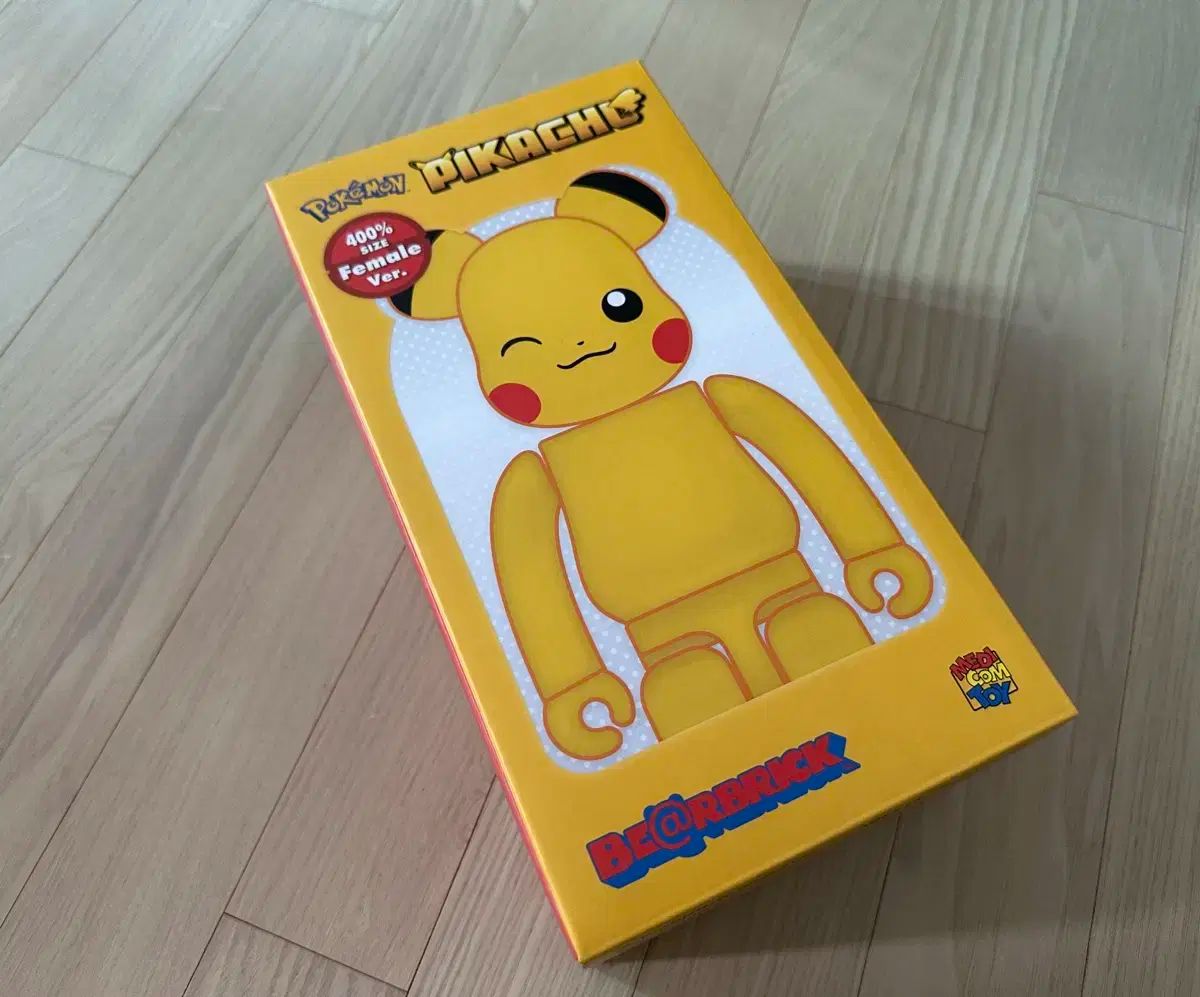 MEDICOM TOY - BE@RBRICK ピカチュウ Female Ver. 400％ BE@RBRICK - BE@RBRICK ピカチュウ Female Ver. 400％ MEDICOM