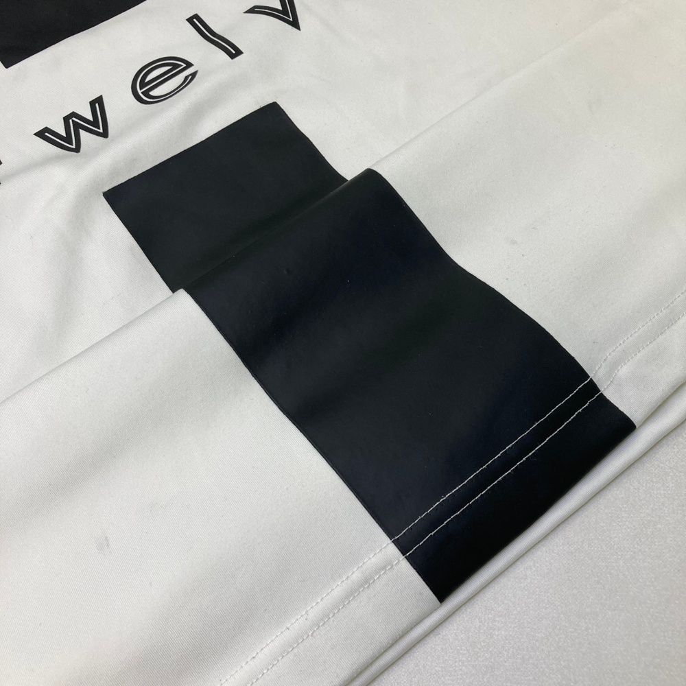 サイズ：L V12 ヴィトゥエルヴ 裏起毛ハイネック長袖Tシャツ