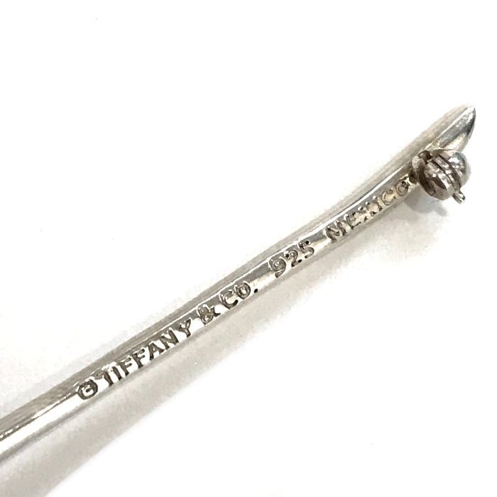 良品 TIFFANY＆Co. ティファニー イチョウ モチーフ 銀杏 ピン