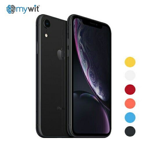 充電ケーブル付 iPhoneXR 128GB ホワイト Apple A2106 SIMフリー  Cランク スマホ 本体 送料無料