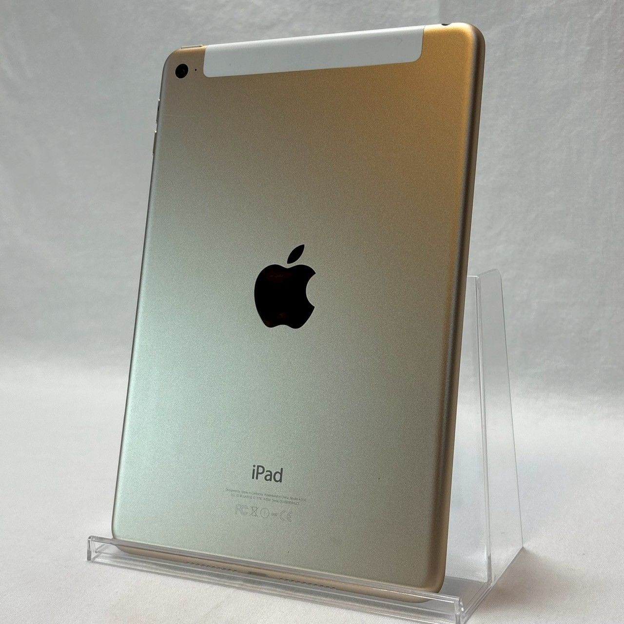 iPad|mini|4|32GB|ゴールド|SIMロックあり|au|バッテリー良好|No.1281