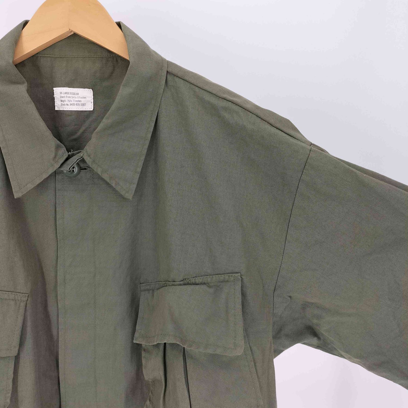 ユーエスアーミー U.S. ARMY 60S 4TH COTTON WIND RESISTANT RIP