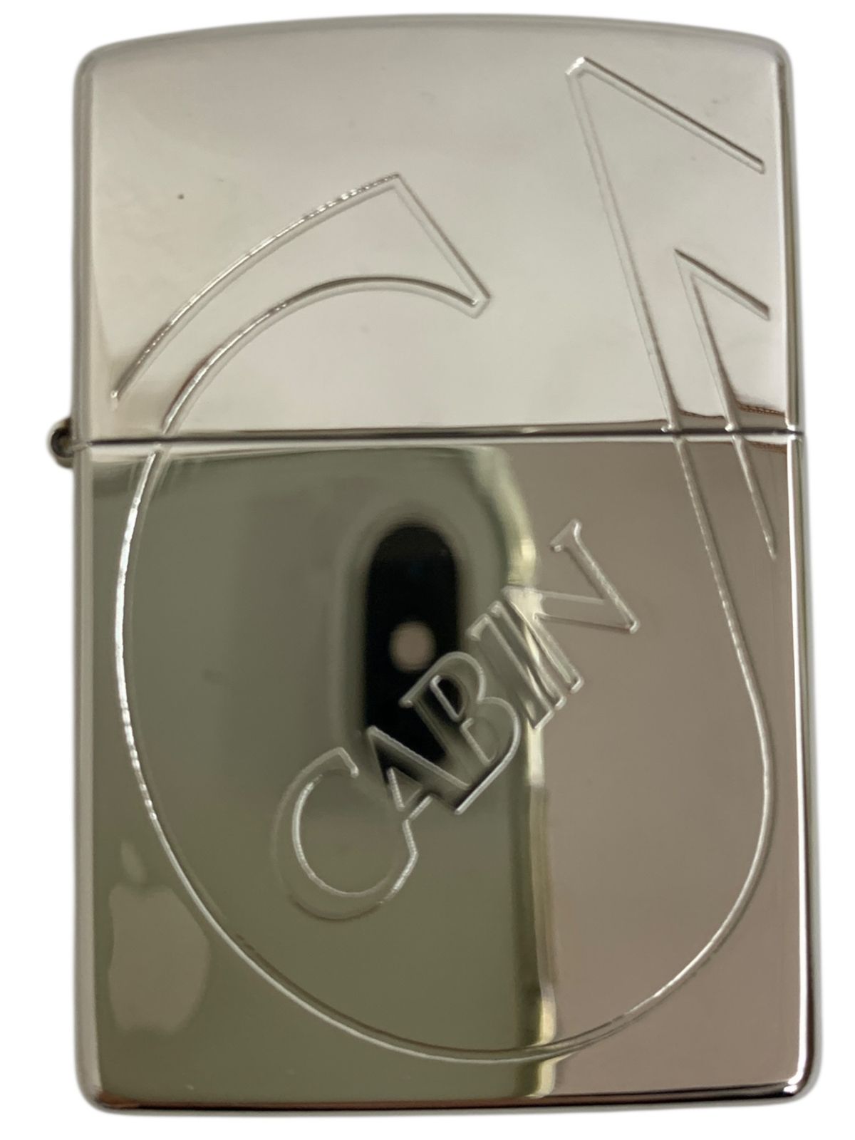 zippo ジッポー CABIN キャビン 1998年製 オイルライター アメリカ製 シルバー 雑貨|004