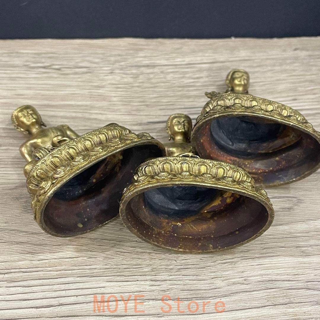 仏教美術 三宝仏 工芸品 美術品 置物 仏教美術 仏像 三宝仏 銅製 仏像 彫刻 置物 開運 風水 工芸品