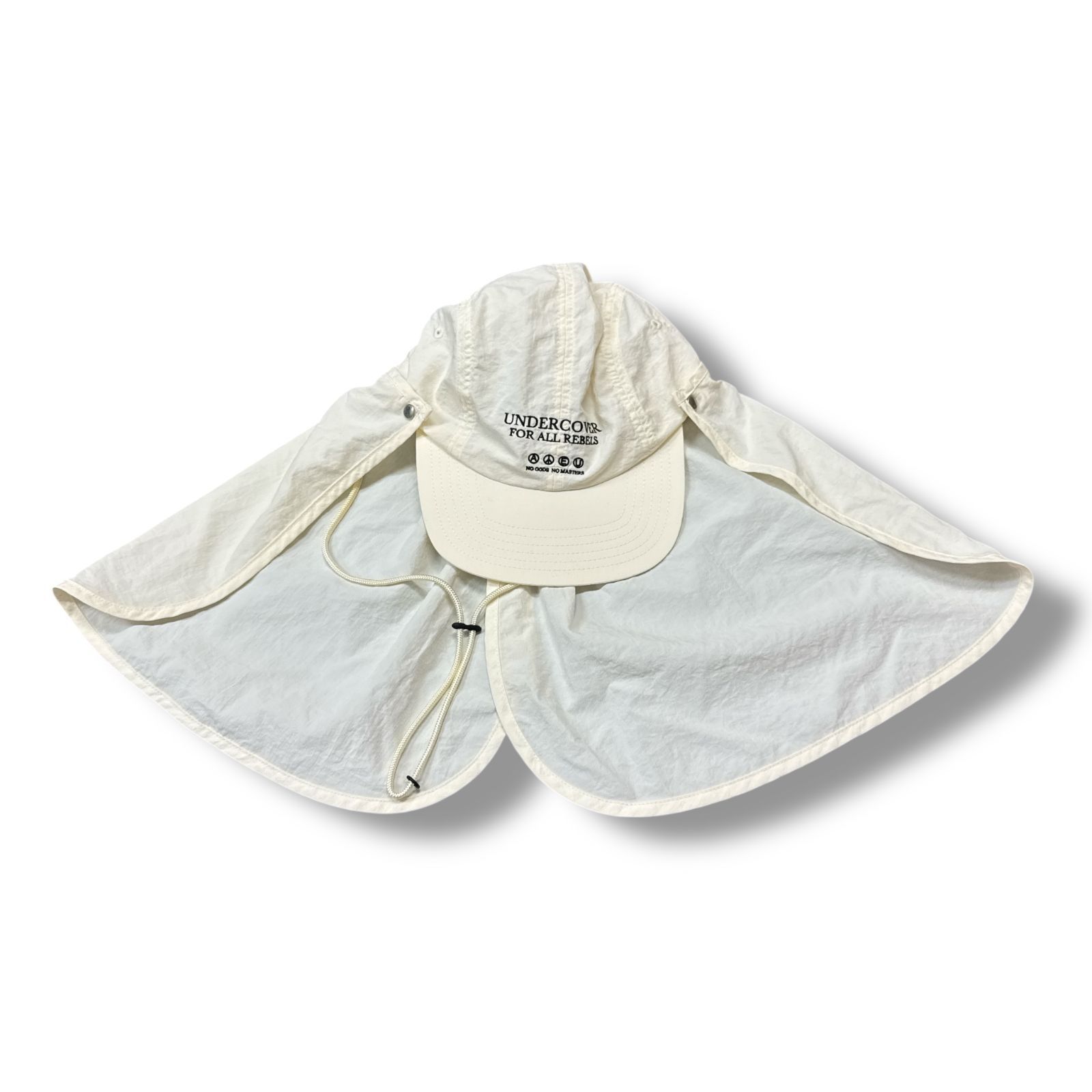 参考上代19800円 UNDERCOVER 24SS サンシェード付き 刺繍ロゴ