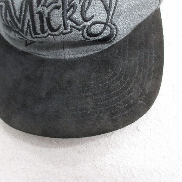 中古 キャップ 90s ディズニー ミッキー 刺繍 デッドストック