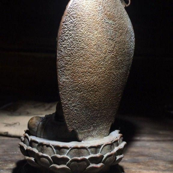 銅製 九華山地蔵王仏像 装飾品 工芸品 美術品 置物 - メルカリ