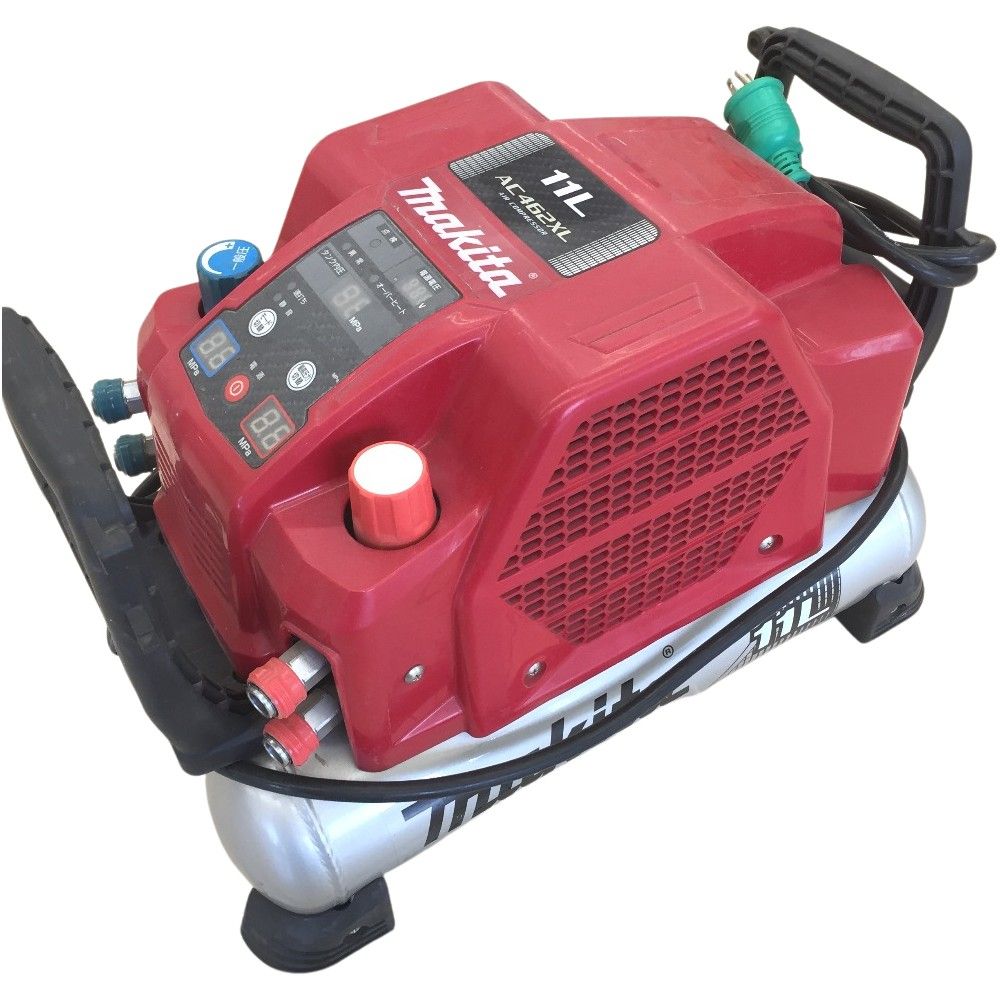 MAKITA マキタ エアコンプレッサ　11L　一般圧/高圧 AC462XL レッド