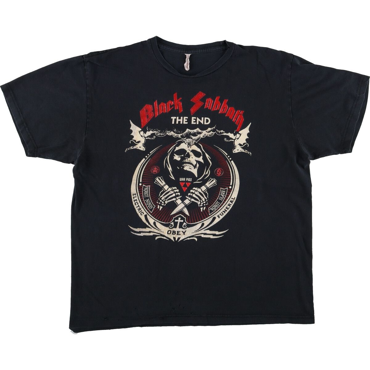 古着 BLACK SABBATH ブラックサバス バンドTシャツ バンT メンズXL相当/eaa475581