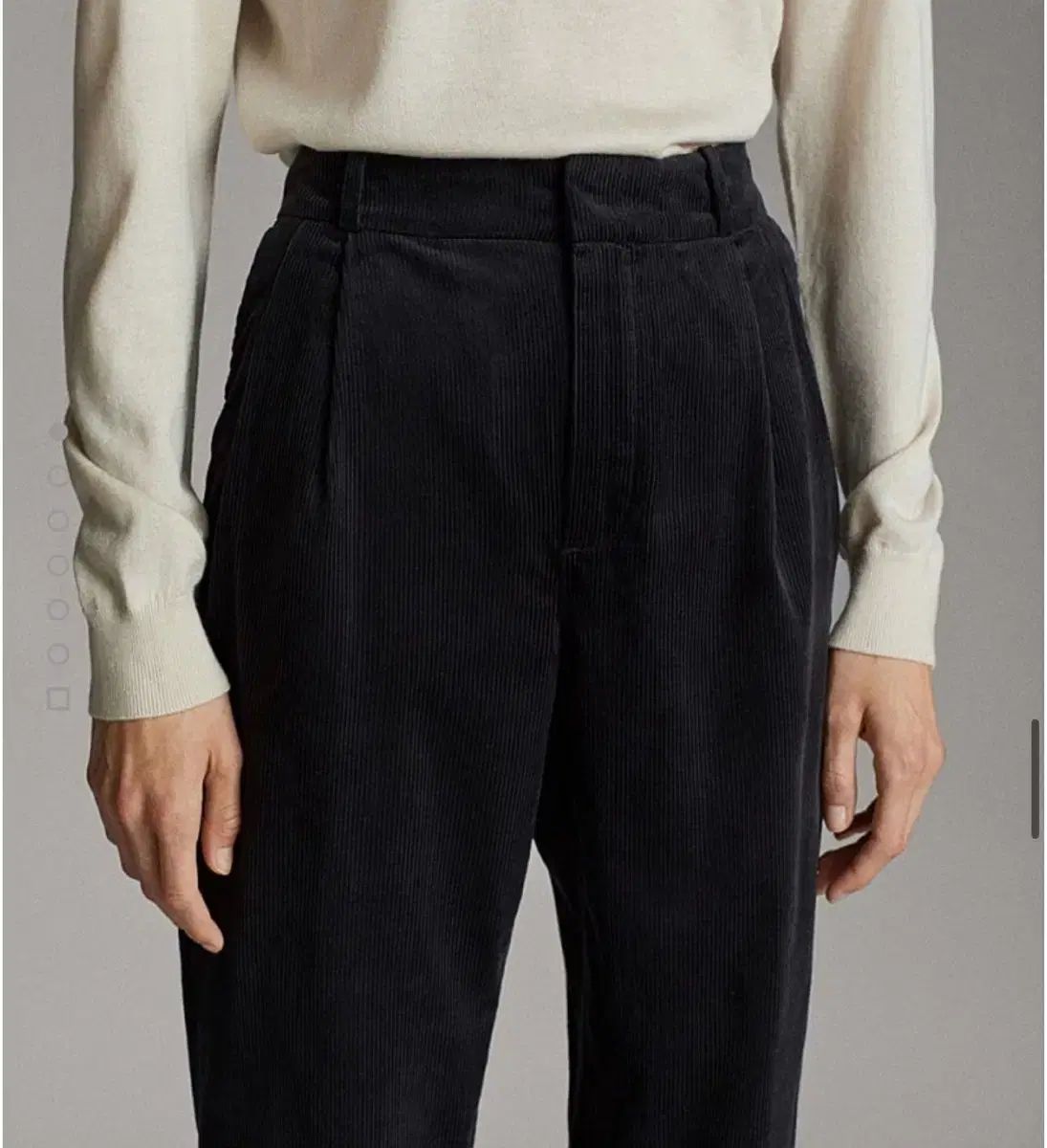 Massimo Dutti マッシモドゥッティ コーデュロイ パンツ 36