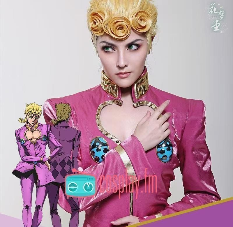 JOJO ジョジョの奇妙な冒険 黄金の風 ジョルノ ジョバァーナ 風 cosplay衣装 コスプレ衣装 イベント パーティー メイド服 仮装