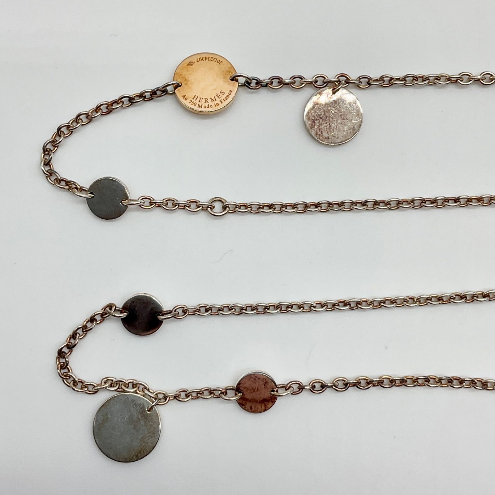 HERMES エルメス ネックレス コンフェッティセリエ ロング