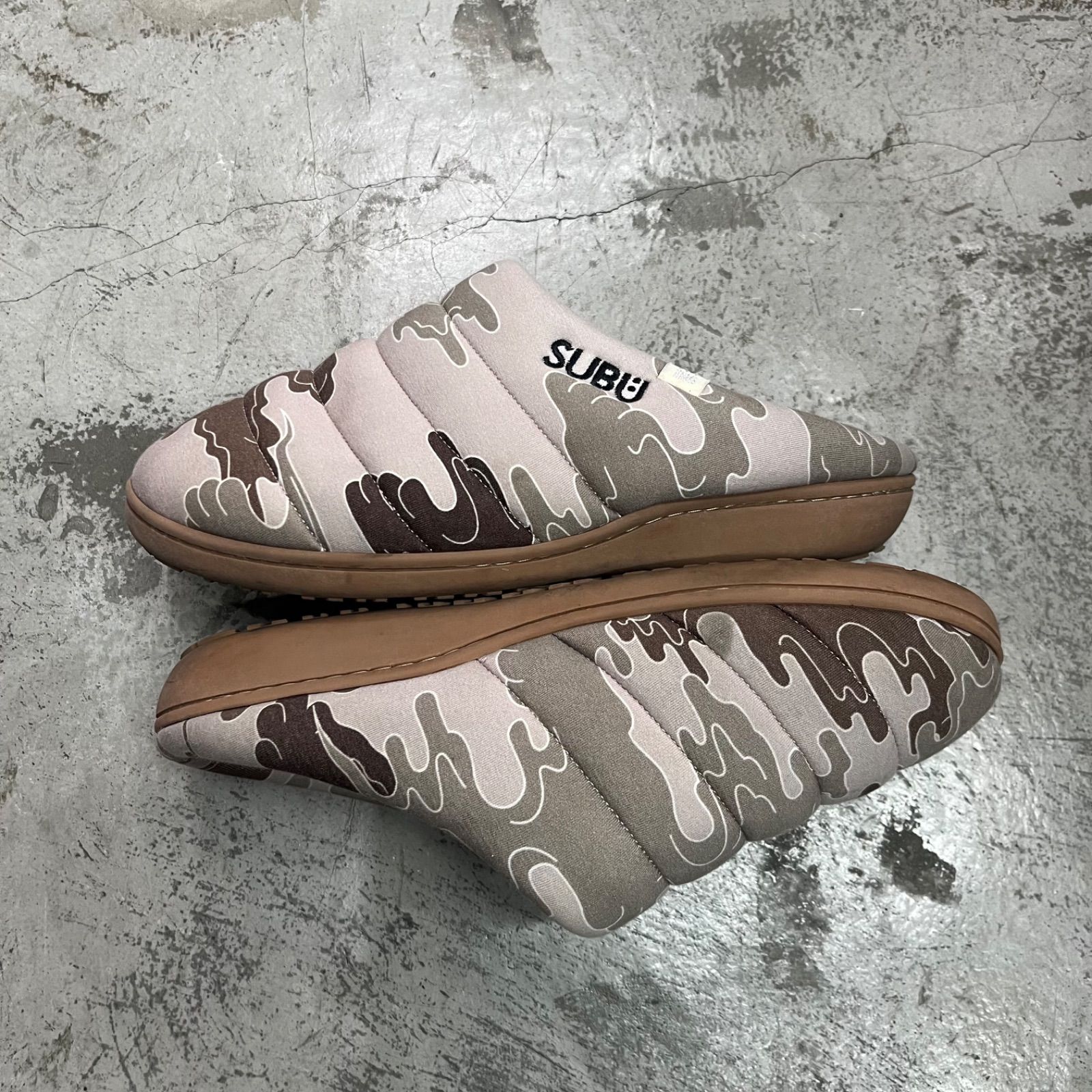 FAF Fake As Flowers × SUBU SUBU WIK CAMO SAND カモサンダル エフエーエフ フェイクアスフラワーズ スブ 98245A4