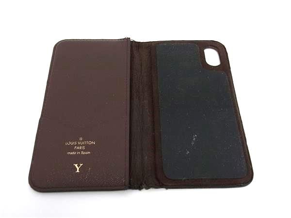 LOUIS VUITTON ルイヴィトン M63443 モノグラム フォリオ iPhoneX/XS