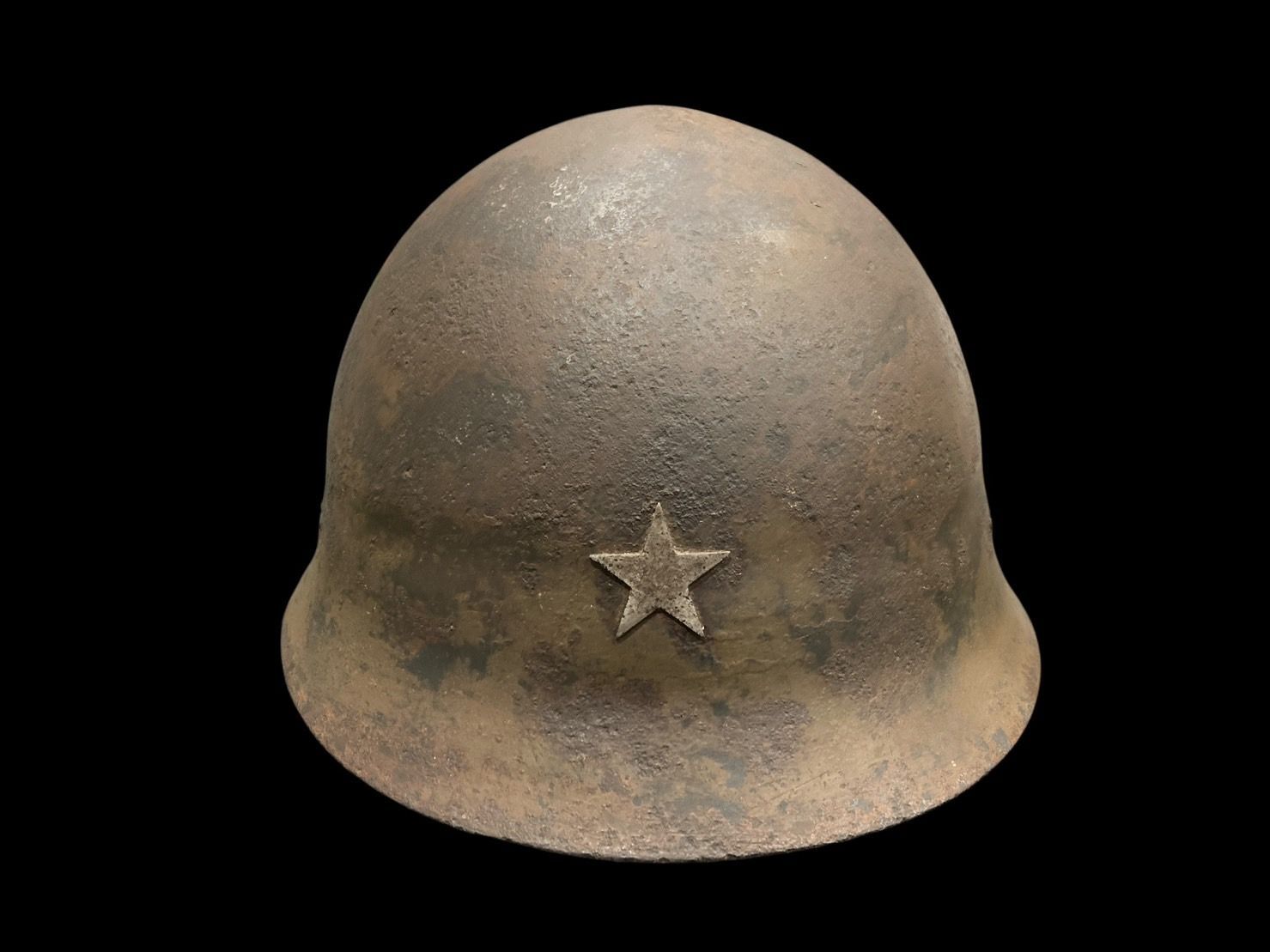 極希少 1925年頃◇大日本帝国海軍 紋章付 鉄帽/ヘルメット