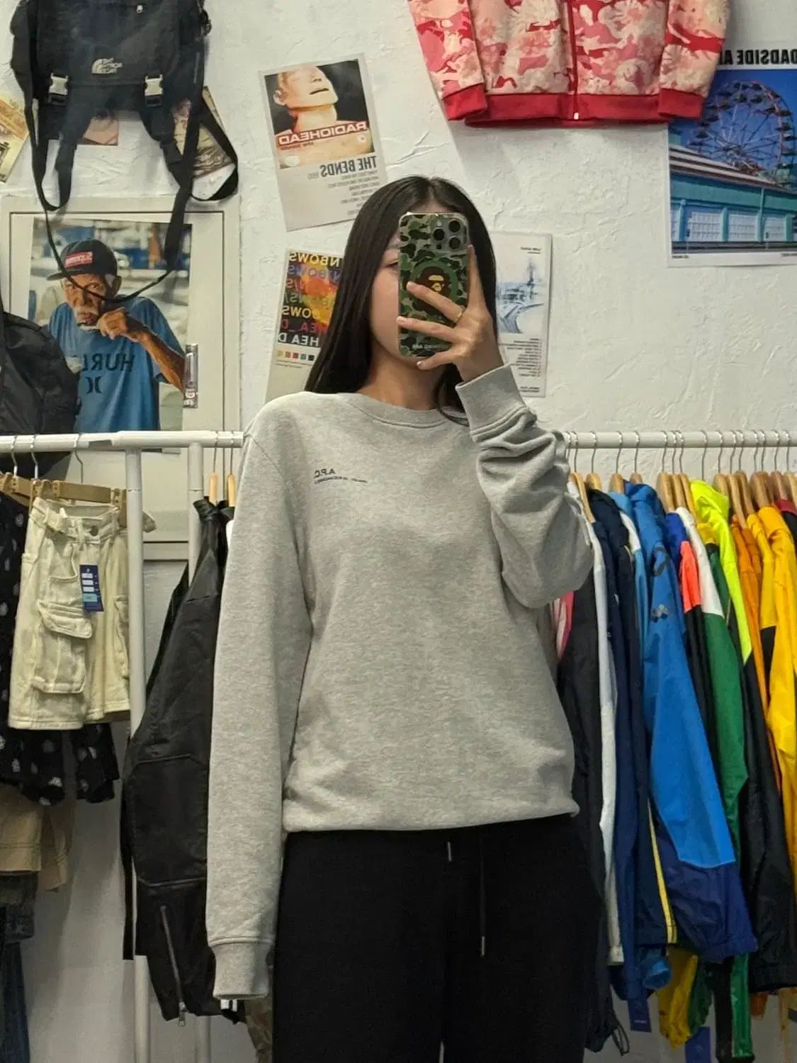 APC A.P.C. アーペーセー アイテム ロゴ スウェット トレーナー