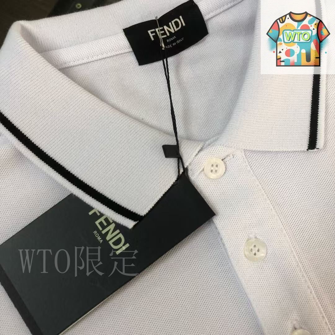 今日WTO】FENDI フェンディ 2025 春夏 メンズポロシャツ-DI21