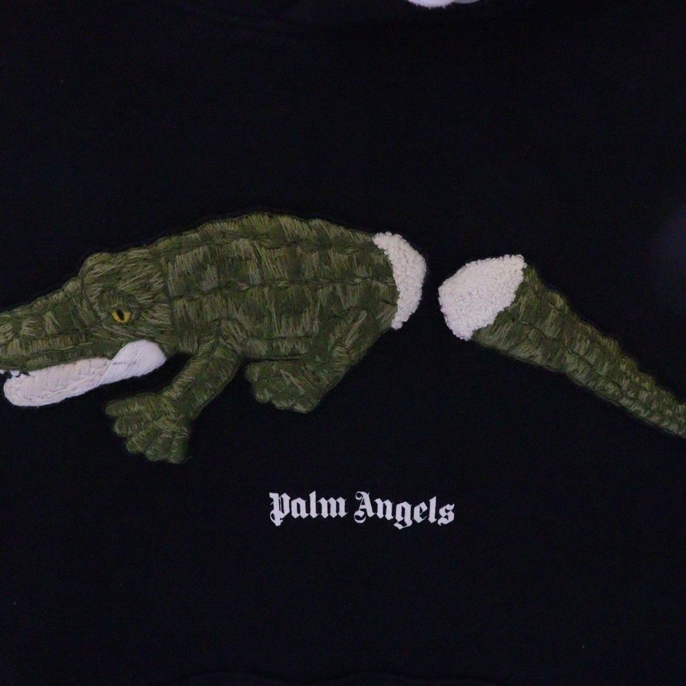 Palm Angels (パームエンジェルス) CROCODILE HOODIE クロコダイル