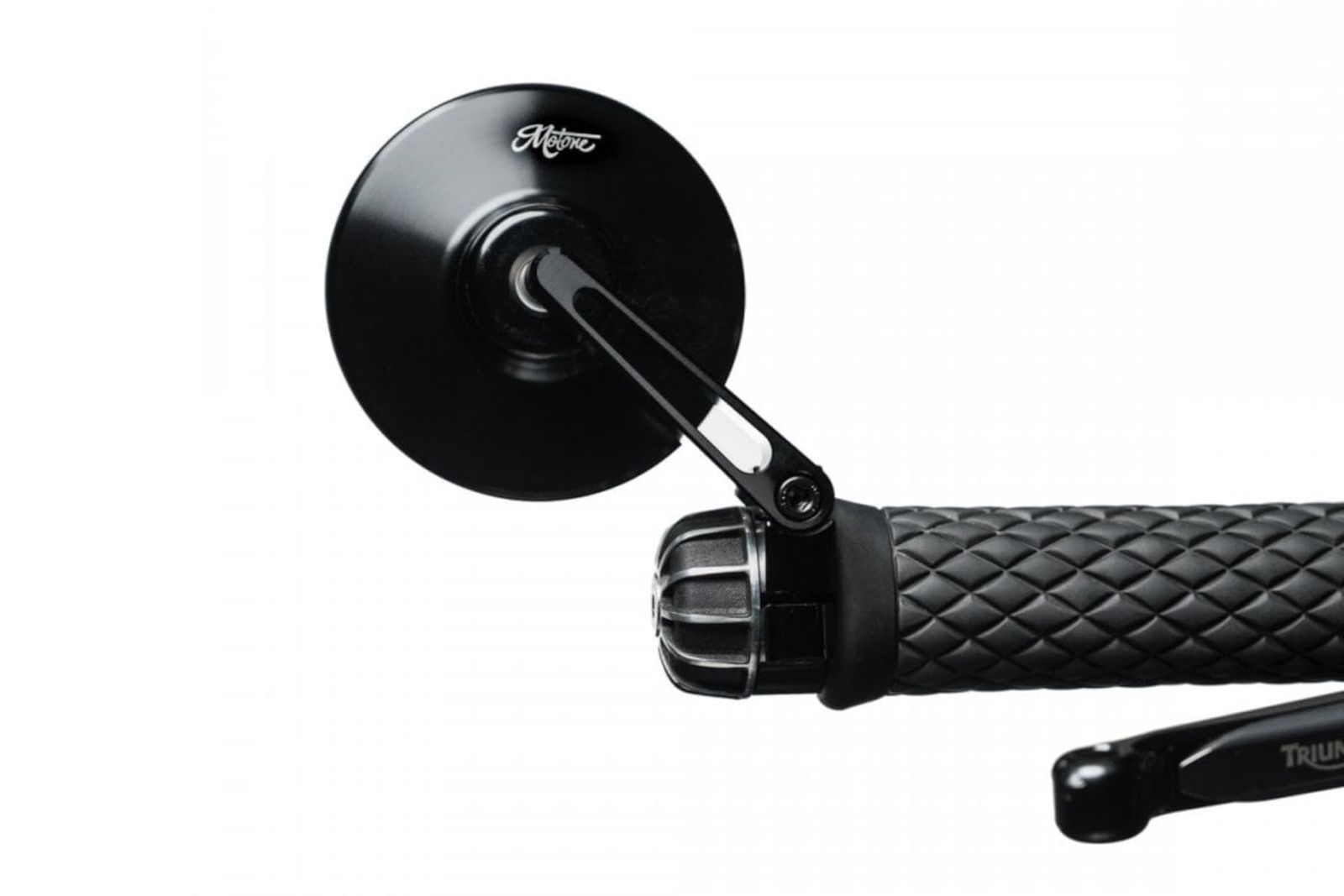 確立された MRR004 Scrambler900 SpeedTwin900 T100|T120 1個 80mm TURISMO バーエンドミラー モートーン Motone