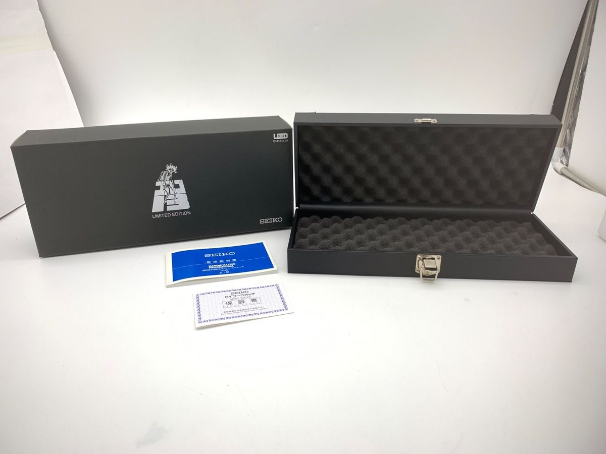 100%満足保証と送料無料。 セイコー プロスペックス マリーンマスター ブラック SBBN023|7O46-0AF0 ステンレススティール ゴルゴ13 500本 繊細な