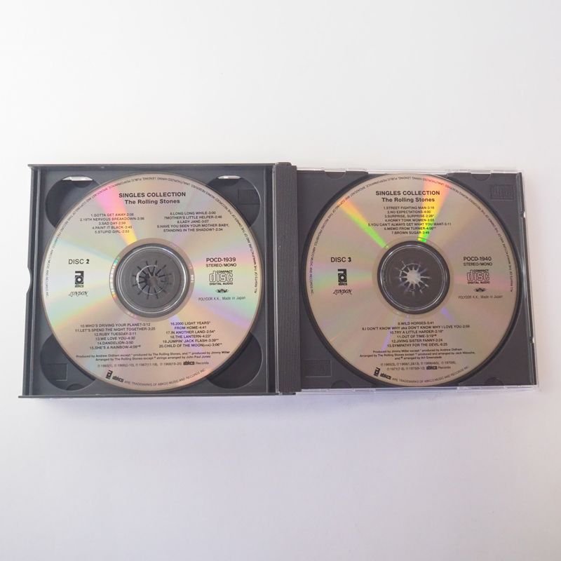 ザ・ローリング・ストーンズ (THE ROLLING STONES) 3CD シングル