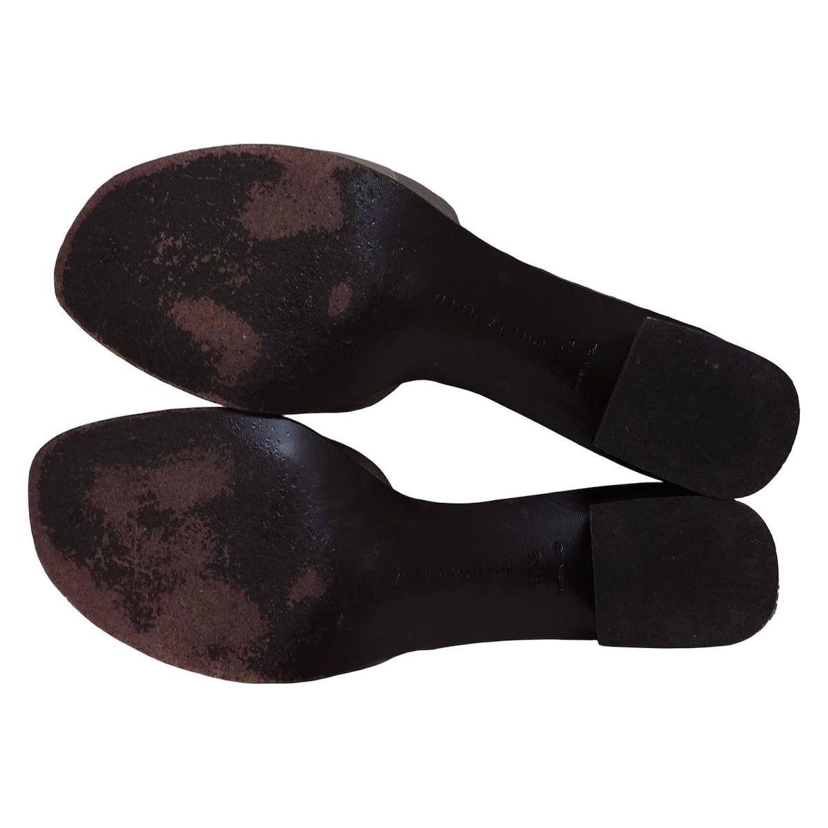 BOTTEGA VENETA ボッテガヴェネタ ミュール 37 1|2 レディース - ダークゴールド×ゴールド×ダークブラウン レザー KIN-KAAI_COM