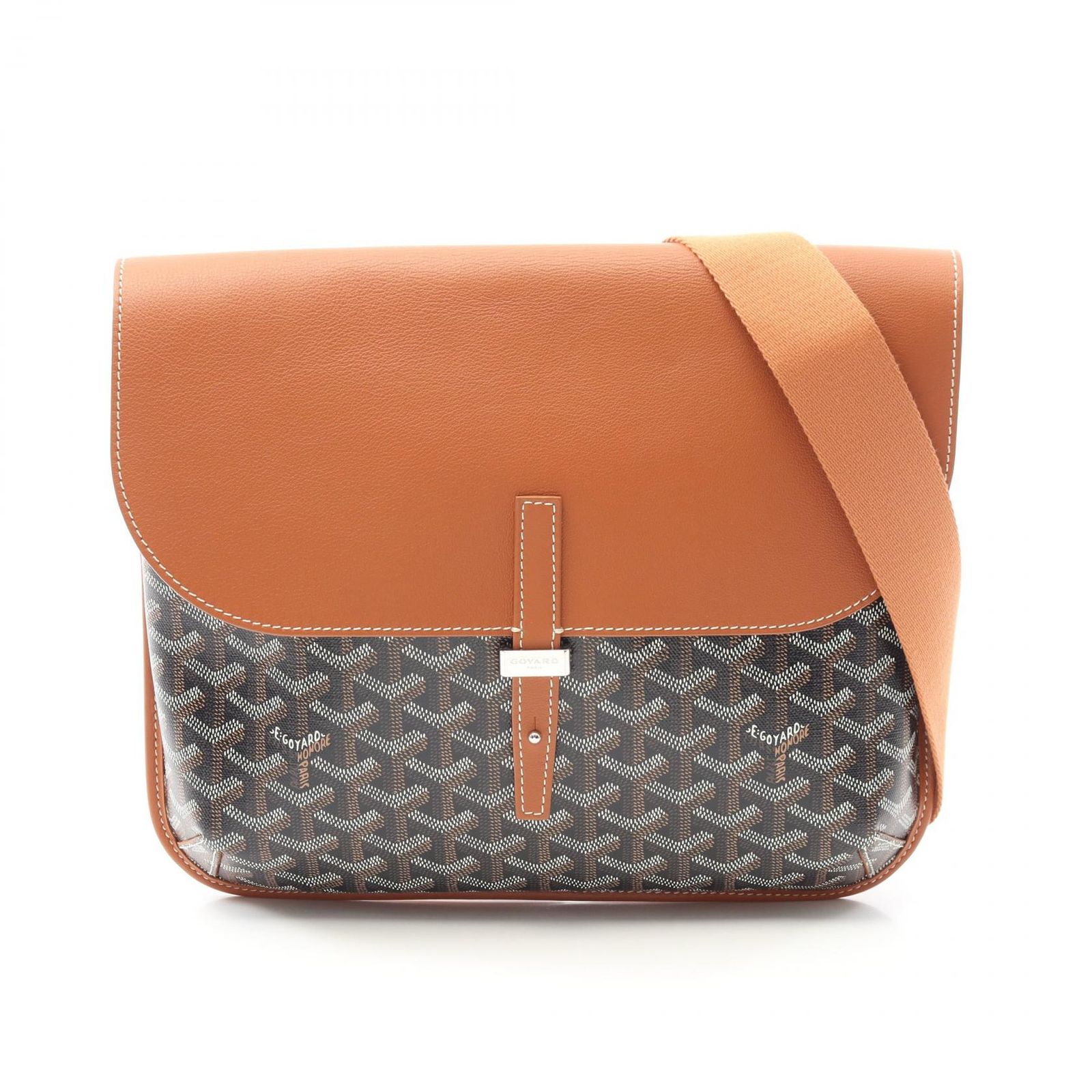 ゴヤール GOYARD グレナディン メッセンジャー ショルダーバッグ レザー ゴヤール GOYARD グレナディン メッセンジャー ショルダーバッグ