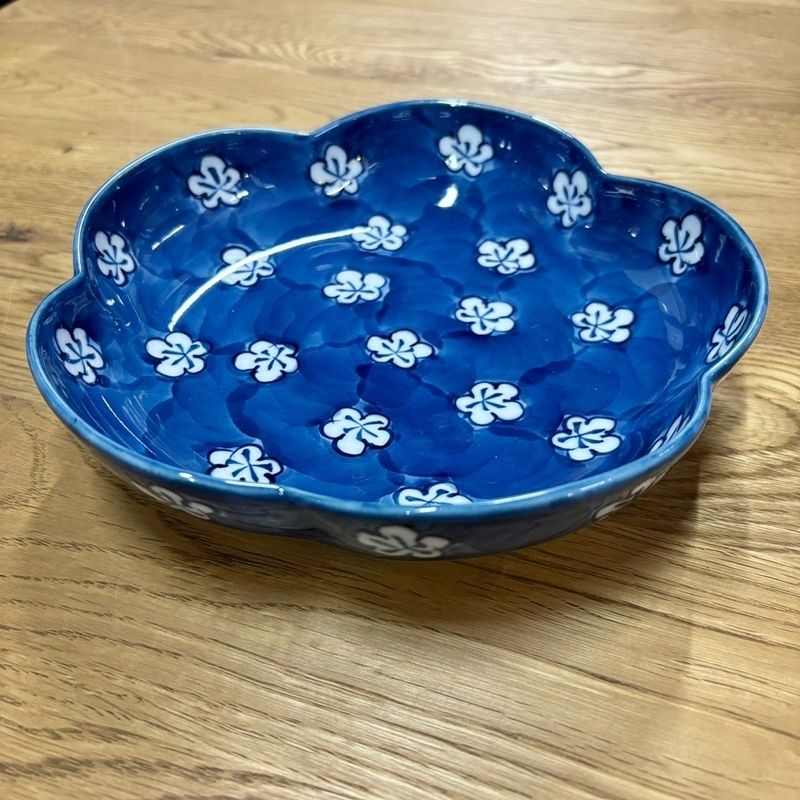 源右衛門作　染錦七宝文　深鉢 源右衛門作 染錦七宝文 深鉢 全商品 ｜ 有田焼の源右衛門窯公式