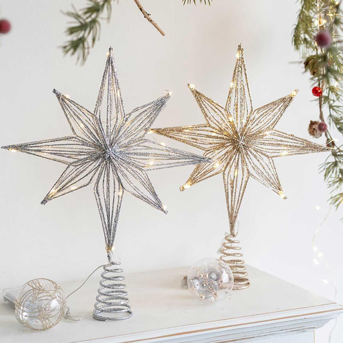 * vintage tree ✵* 星のツリートップのついた クリスマスツリー vintage tree ✵* 星のツリートップのついた クリスマスツリー