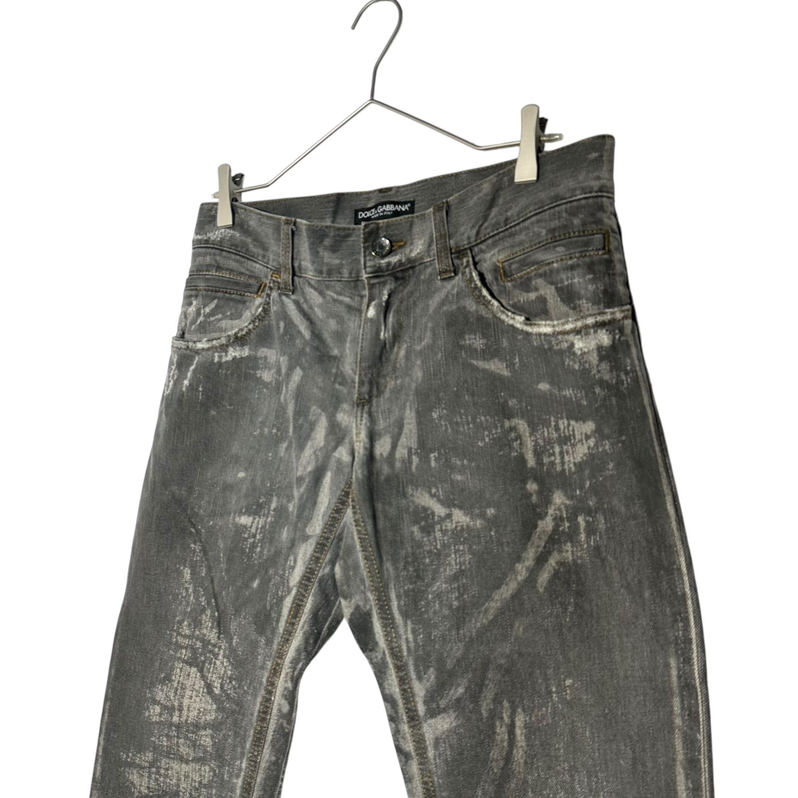 DOLCE&GABBANA(ドルチェ&ガッバーナドルガバ) Bleached damaged