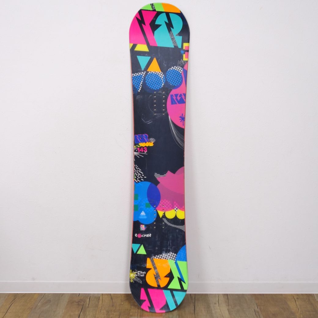 チューンナップ K2 VVV ROCKER ララロッカー 143cm 2009-2010年モデル スノーボード ジブロッカー ゲレンデ アウトドア