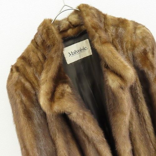 EMBA エンバ ミンク ファーコート ミドル丈 サイズXL～XXL相当 毛皮