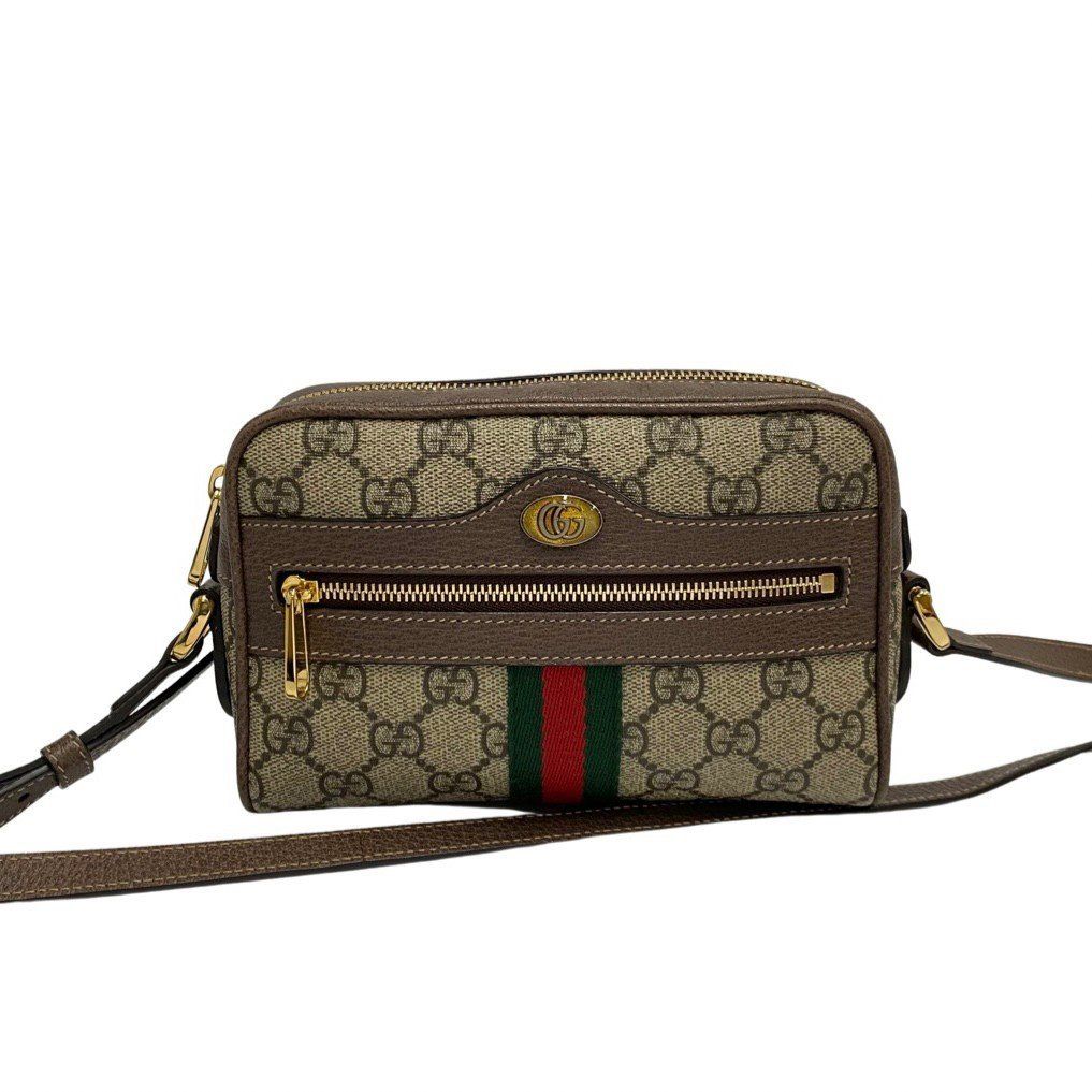 GUCCI グッチ ショルダーバッグ GGスプリーム シェリーライン 保存袋付き